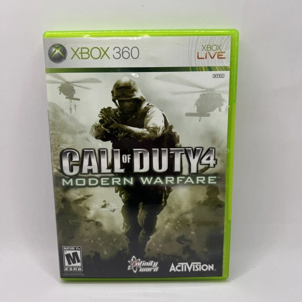 Call of Duty 4: Modern Warfare (Microsoft Xbox 360, 2007) Complete Tested